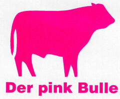 Der pink Bulle