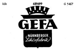 GEFA NÜRNBERGER Likörfabrik