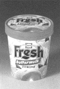 Langnese Fresh bottermelk ZITRONE