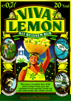 VIVA LEMON MIT WEISSEM RUM