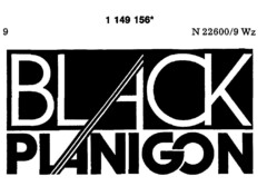 BLACK PLANIGON