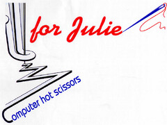 for Julie Computer hot scissors