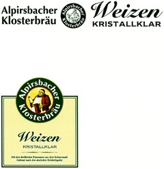 Alpirsbacher Klosterbräu Weizen KRISTALLKLAR