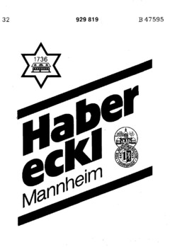 1736   Habereckl Mannheim