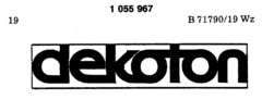 dekoton