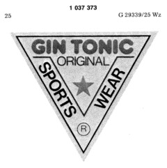 GIN TONIC ORIGINAL SPORTS WEAR