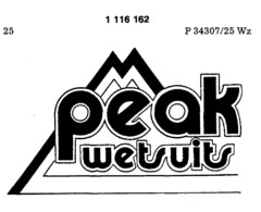 peak wetsuits