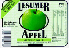 LESUMER APFEL APELSCHORLE