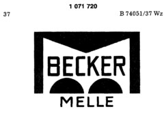 BECKER MELLE