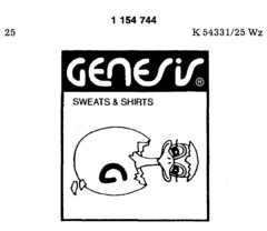 GENESIS   SWEATS & SHIRTS