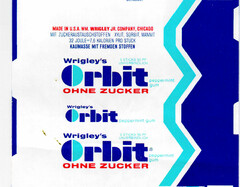 Wrigley's Orbit OHNE ZUCKER