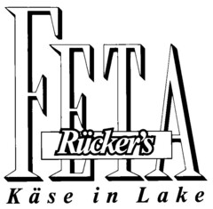 Rücker's FETA Käse in Lake