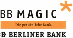 BB MAGIC Die persönliche Bank. BERLINER BANK