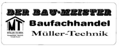 DER BAU-MEISTER Baufachhandel Müller-Technik