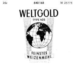 WELTGOLD TYPE 405 FEINSTES WEIZENMEHL