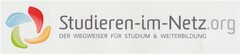 Studieren-im-Netz.org DER WEGWEISER FÜR STUDIUM UND WEITERBILDUNG