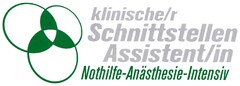 klinische/r Schnittstellenassistent/in Nothilfe-Anästhesie-Intensiv