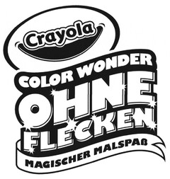 Crayola COLOR WONDER OHNE FLECKEN MAGISCHER MALSPAß