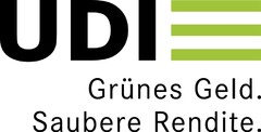 UDI Grünes Geld. Saubere Rendite.