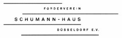FÖRDERVEREIN SCHUMANN-HAUS DÜSSELDORF E. V.