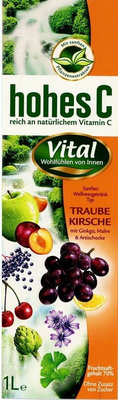 hohes C reich an natürlichem Vitamin C