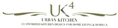 UK4 URBAN KITCHEN CUSTOMIZED KITCHEN DESIGN FOR HOME LIVING & HORECA