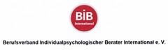 BiB International Berufsverband Individualpsychologischer Berater International e. V.