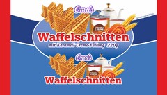 Oma`s Waffelschnitten mit Karamell-Creme-Fullung 220g Waffelschnitten