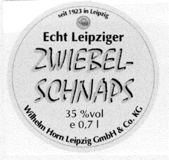 Echt Leipziger ZWIEBELSCHNAPS