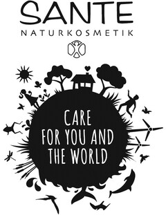 SANTE NATURKOSMETIK CARE FOR YOU AND THE WORLD