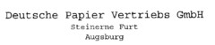 Deutsche Papier Vertriebs GmbH Steinerne Furt Augsburg