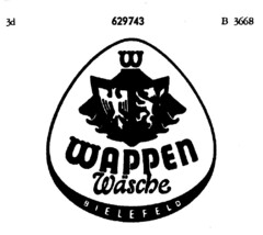 WAPPEN Wäsche BIELEFELD