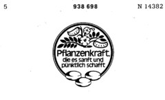 Pflanzenkraft, die es sanft und pünktlich schafft