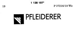 PFLEIDERER