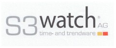 S3 watch AG time- and trendware