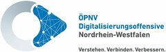 ÖPNV Digitalisierungsoffensive Nordrhein-Westfalen Verstehen. Verbinden. Verbessern.