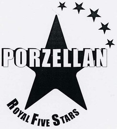 PORZELLAN ROYAL FIVE STARS
