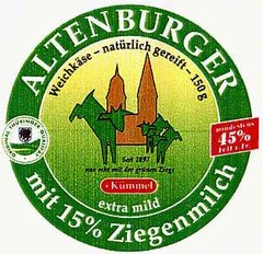 ALTENBURGER mit 15% Ziegenmilch