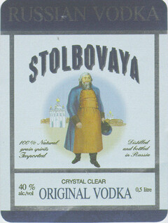 RUSSIAN VODKA STOLBOVAYA