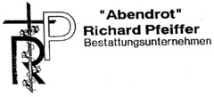 "Abendrot" Richard Pfeiffer