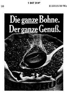 Die ganze Bohne. Der ganze Genuß. EDUSCHO