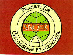 PRODUKTE ZUR SNOEK ÖKOLOGISCHE PFLANZENPFLEGE