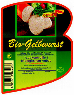 Genuss Plus Bio-Gelbwurst