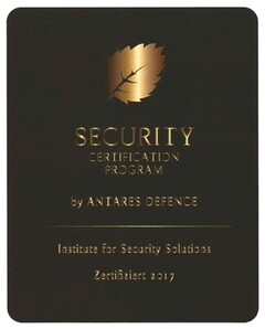 SECURITY CERTIFICATION PROGRAM