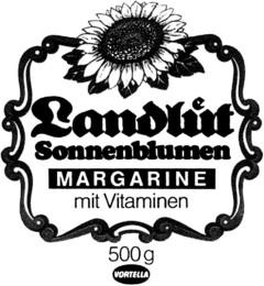 Landlüt Sonnenblumen MARGARINE mit Vitaminen