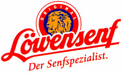 ORIGINAL Löwensenf Der Senfspezialist.