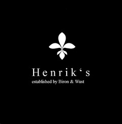 Henrik's established by Biron & Wust