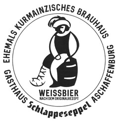 GASTHAUS Schlappeseppel ASCHAFFENBURG EHEMALS KURMAINZISCHES BRAUHAUS