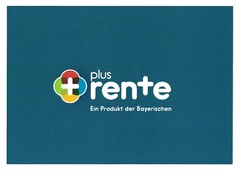 + plus rente Ein Produkt der Bayerischen