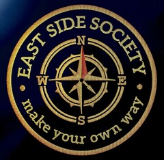 EAST SIDE SOCIETY make your own way N W S E